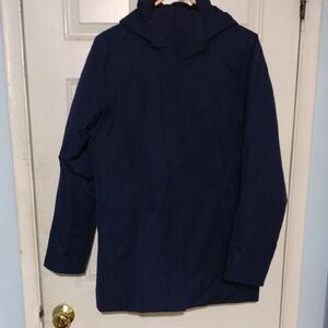 Women's Marmot Navy Gore Tex And Down Parka